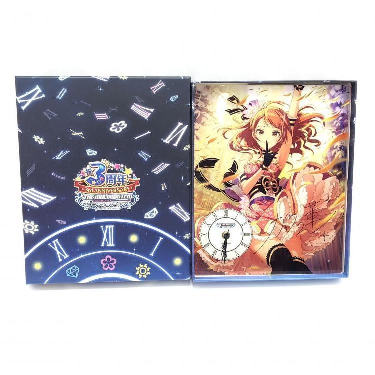 北条加蓮 サイン入り オーダーメイド クロック アイドルマスターシンデレラガールズ 3周年限定