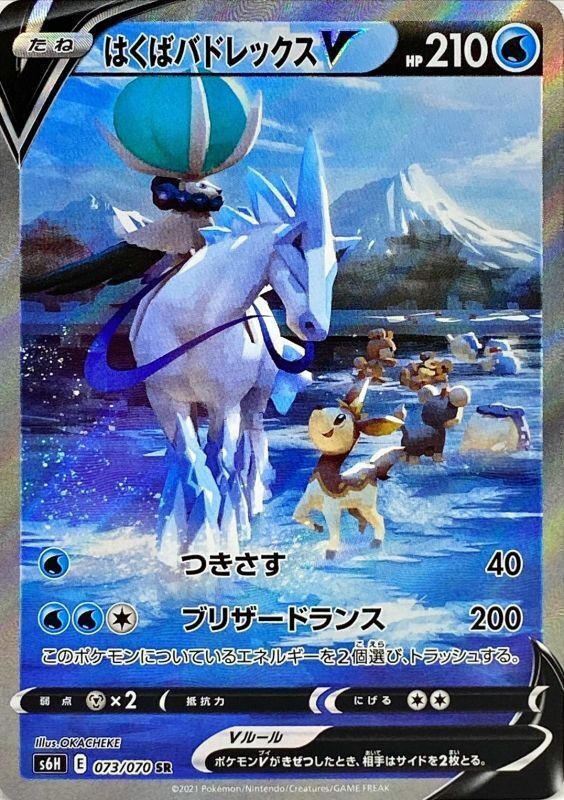 SR はくばバドレックスV 白銀のランス