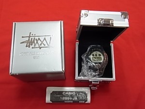 stussy×G-SHOCK DW-6900STS-9JR 25周年モデル買取致しました!!