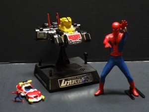 超合金魂レオパルドン＆ソフビ魂スパイダーマン