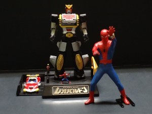 超合金魂レオパルドン＆ソフビ魂スパイダーマン