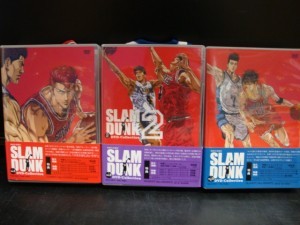 SLAM DUNK DVD-Collection 全3巻セット、買取りました!