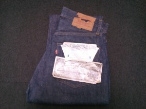 レアなLEVI’S 501 66シングルのデッドストックです！