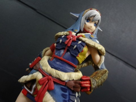 パワー溢れる青熊獣の防具！「DXFハンターフィギュア ～女剣士・アシラシリーズ～」買取りました！