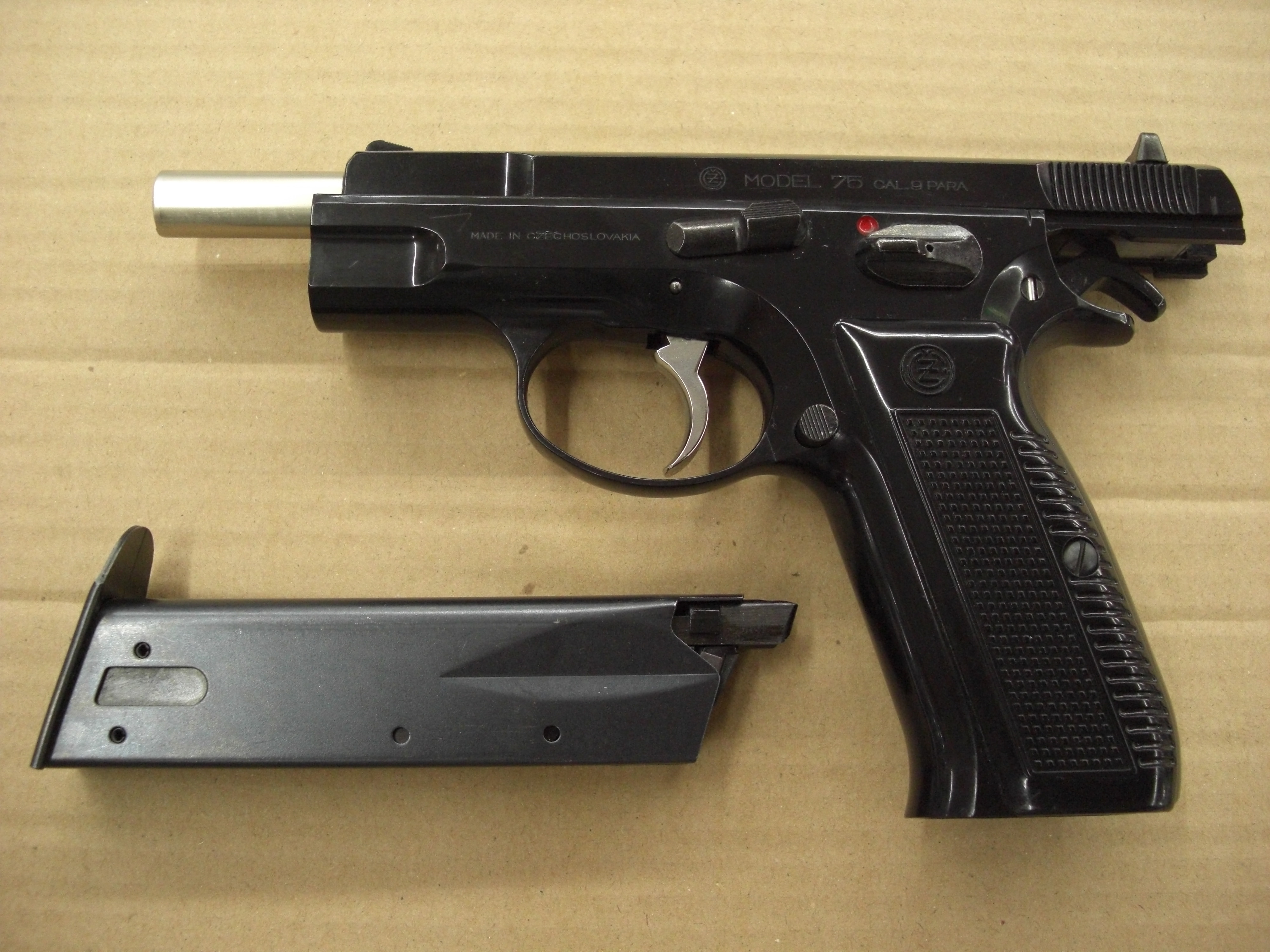 【そろそろジャンク解除】MGC CZ75 1st ガスブローバック