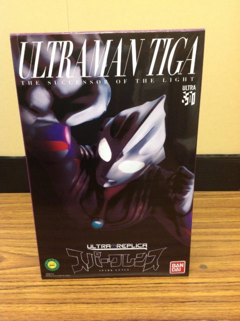 【買取】3000個限定) ウルトラレプリカ スパークレンス ウルトラマンティガ変身アイテム