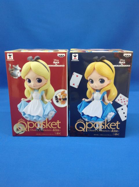 Qposket アリス ～ディズニーキャラクターズ～ 全2種 買取りました！
