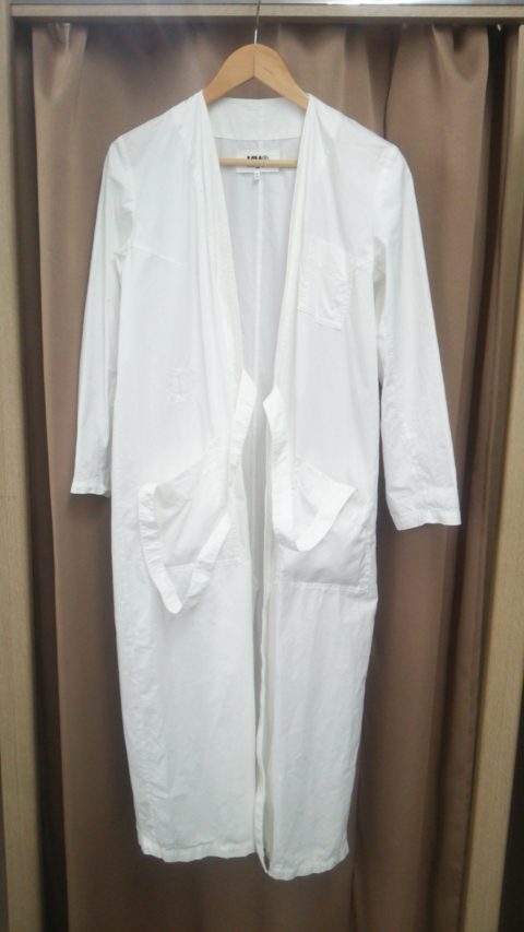 MM6 MAISON MARGIELA 白衣ショップコート買取致しました！