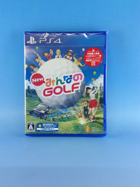 【買取価格】PS4　New みんなのGOLF　ゲームソフト高価買取!!