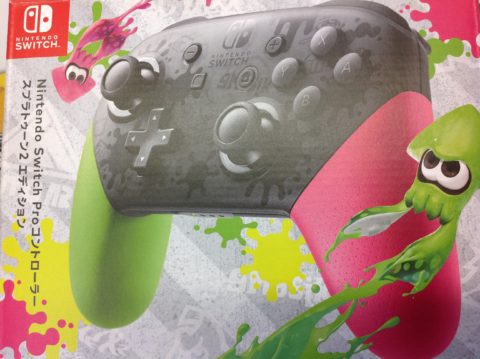 Nintendo Switch Proコントローラー スプラトゥーン2エディション買取しました！