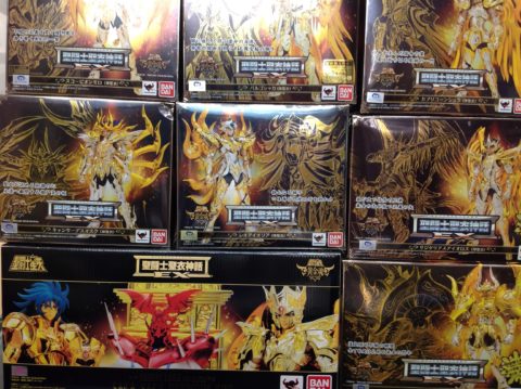 聖闘士星矢 – 黄金魂 – 神聖衣の聖闘士大量買取りしました!!!!!