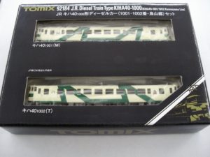 TOMIXキハ40ディーゼルカー烏山線セット買取致しました。