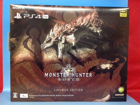 【買取価格】PlayStation 4 Pro モンスターハンター ワールド リオレウスエディション