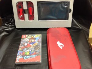 Nintendo Switch スーパーマリオ オデッセイセット、買取いたしました。