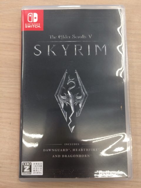 Switch　SKYRIM　買取致しました！