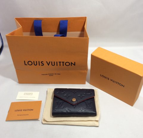 Louis Vuitton/ルイ・ヴィトン モノグラムアンプラント ポルトフォイユ・ヴィクトリーヌ M64577 買取いたしました！
