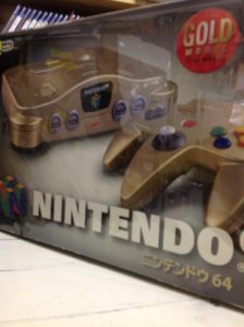 ニンテンドウ64 ゴールド限定モデル 買取しました！