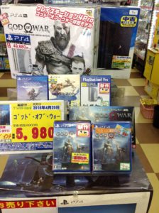 PS4 ゴッド・オブ・ウォー 買取いたしました！