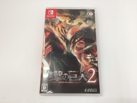 Switch進撃の巨人2 買取致しました！