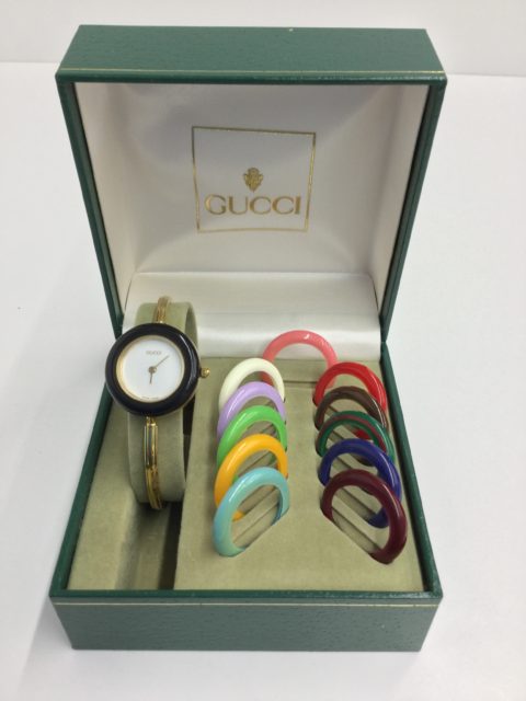 【買取速報】GUCCI チェンジベゼルウオッチ 11/12.2 買い取り致しました！