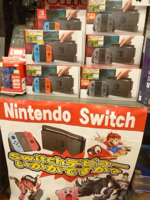 Nintendo Switch【ニンテンドースイッチ】中古の本体在庫あります！！！