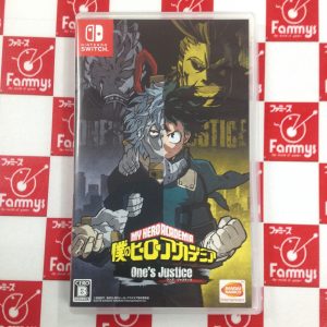 switch 僕のヒーローアカデミア One’s Justice 買取りました！