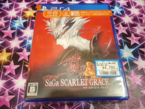【買取】PS4『サガ スカーレット グレイス 緋色の野望』買取しました！