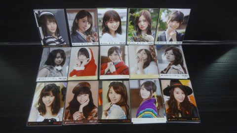 乃木坂46個別生写真セットを買取!!直筆サインもあるよ♪