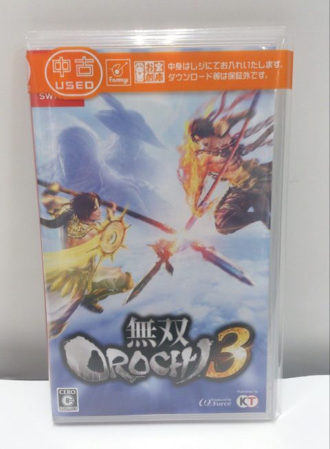 Switch「無双OROCHI３」買取しました！