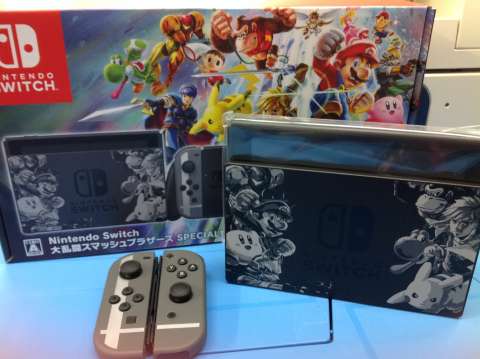 Switch本体限定版 大乱闘スマッシュブラザーズSPECIAL版が来ました！