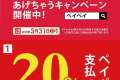 【12/13終了】ペイペイ使えます！100億円あげちゃうキャンペーン開催中★