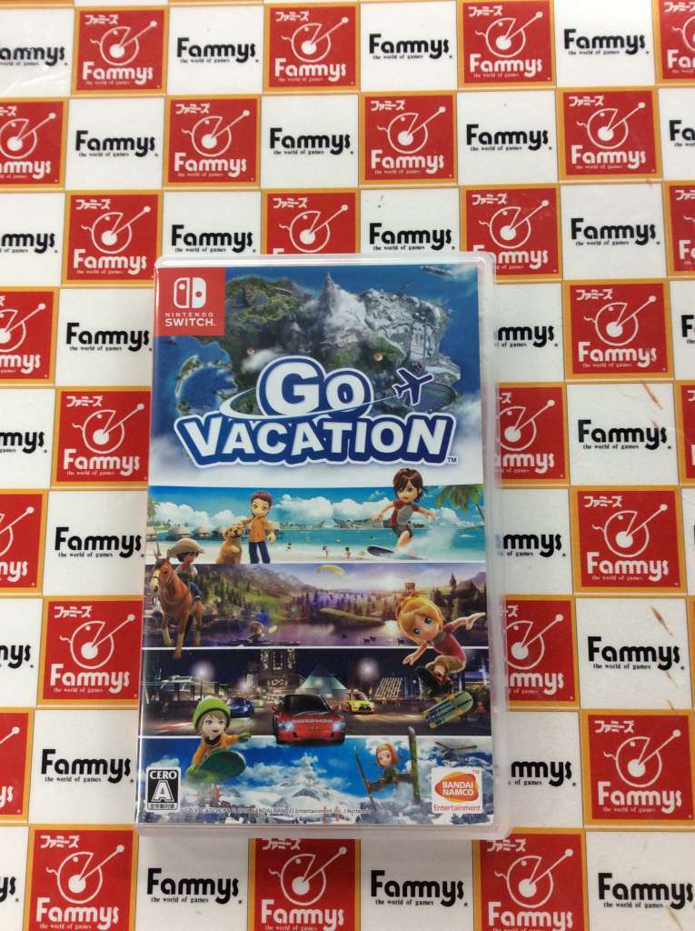 Switch専用ソフト「GO VACATION（ゴーバケーション）」を買取りました。