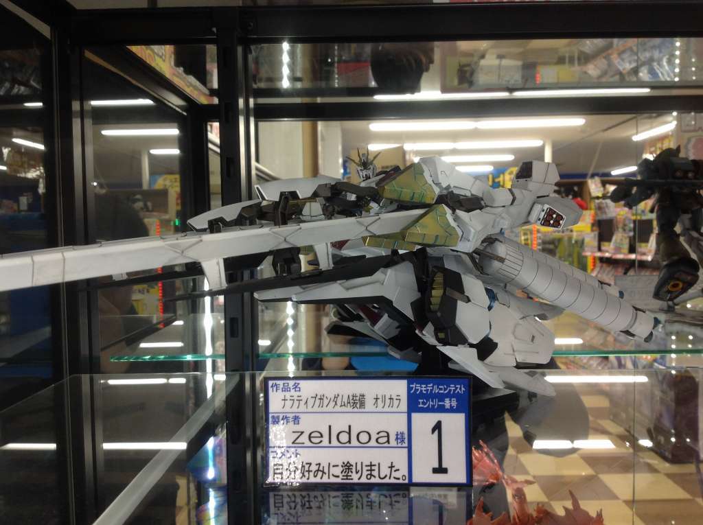 ファミーズ西尾シャオ店ガンプラコンテスト、応募作品をご紹介！！