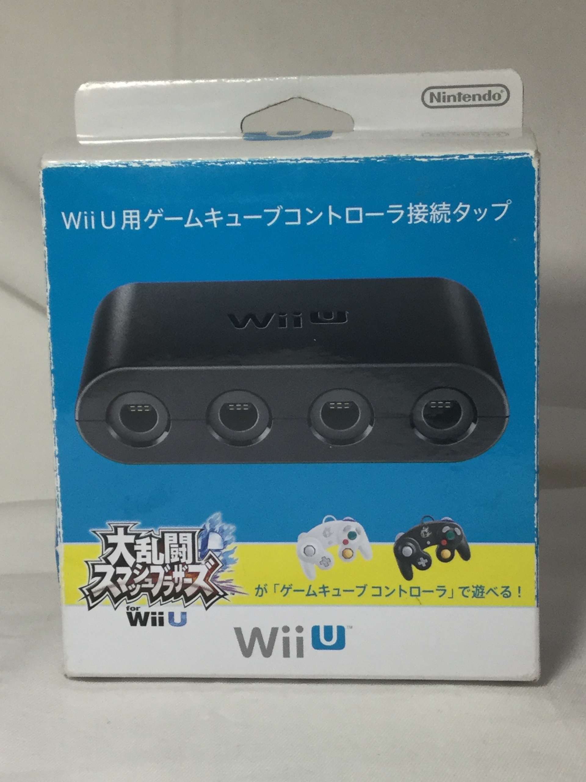 魅了 任天堂 Wii U用ゲームキューブコントローラ接続タップ 周辺機器