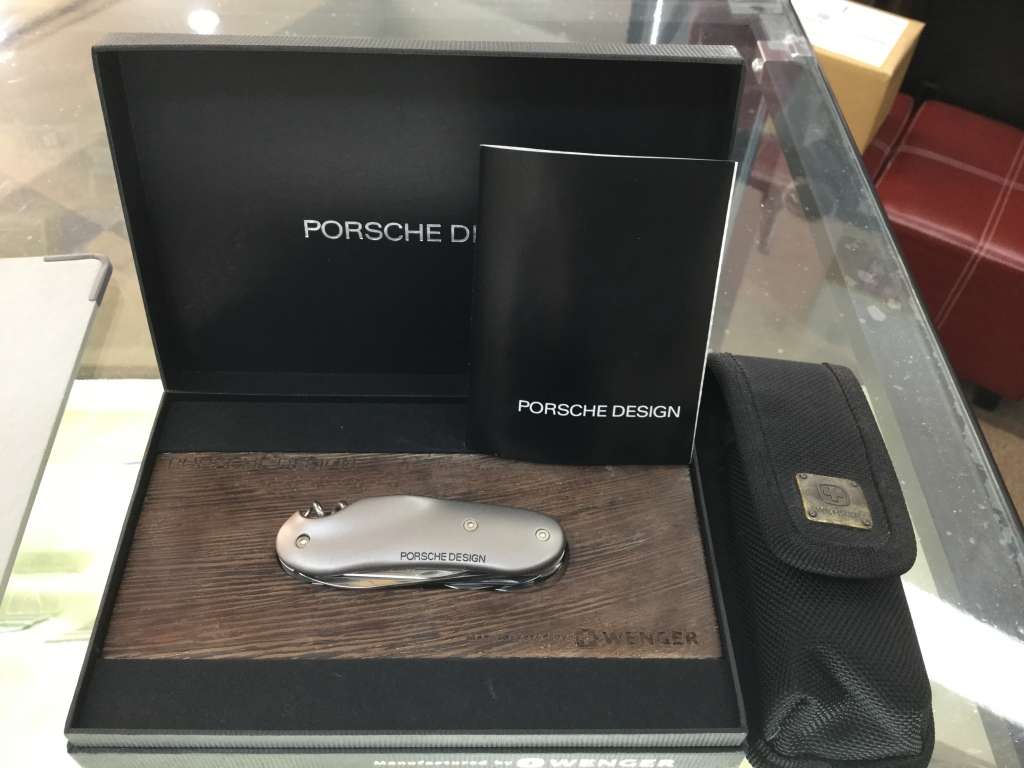 ポルシェデザイン ウェンガーナイフ お買取りしました。/時計のことはお任せください！！