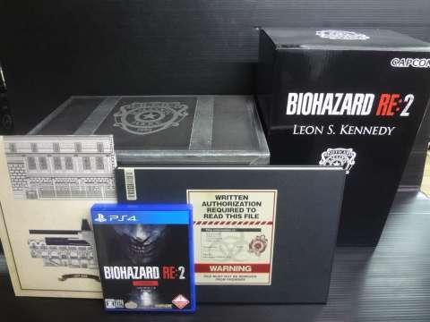 PS4ソフト「BIOHAZARD RE:2 Z Version COLLECTOR’S EDITION」買取しました!!