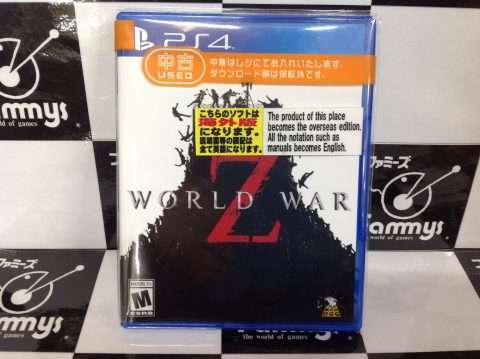 PS4『World War Z（海外版』、買取致しました。