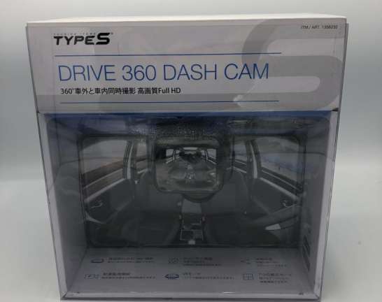 TYPES　ドライブレコーダー　DRIVE 360 DASH CAM　買取しました！