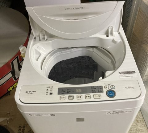 シャープ 全自動洗濯機　出張買取しました！