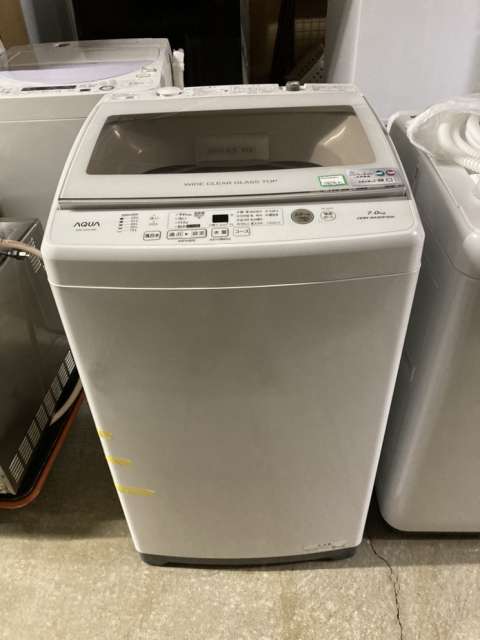 aqua　ガラストップコート洗濯機　出張買取しました！