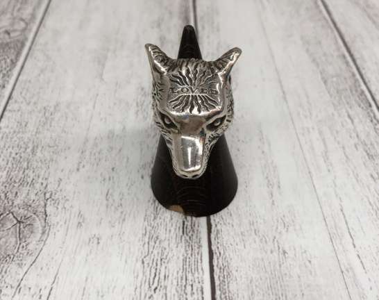 GUCCI ANGER FOREST WOLF HEAD RING 買取しました！