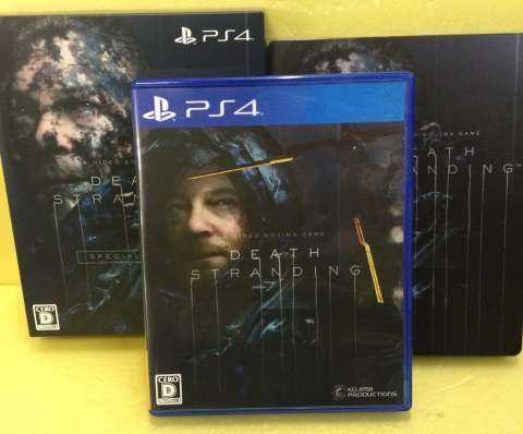 PS4ソフト DEATH STRANDING スペシャルエディション 買取しました！