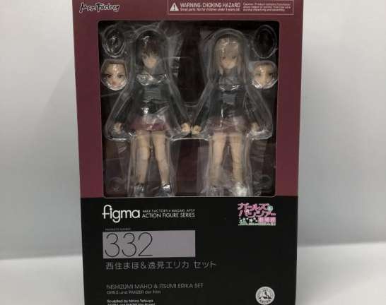 figma ガールズ＆パンツァー 西住まほ＆逸見エリカ 　買取しました！