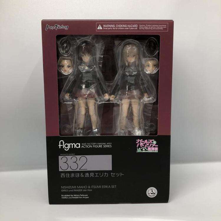 未開封 figma ガールズ＆パンツァー 332 西住まほ＆逸見エリカ セット