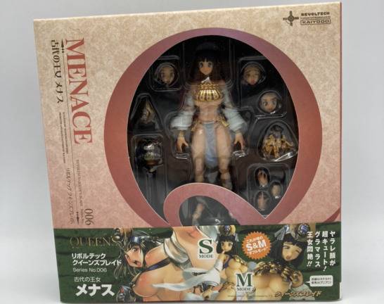 リボルテック クイーンズブレイド No.006 古代の王女メナス 「クイーンズブレイド」　買取しました！