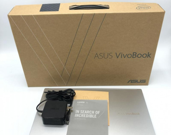 ASUS ノートパソコン Vivo book K413E Windows10HOME 8GB　買取しました！