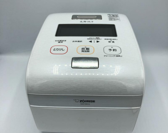 ZOJIRUSHI 圧力IH炊飯ジャー NW-KB10　買取しました！