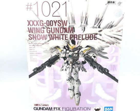 GUNDAM FIX FIGURATION METAL COMPOSITE ウイングガンダムスノーホワイトプレリュード　買取しました！