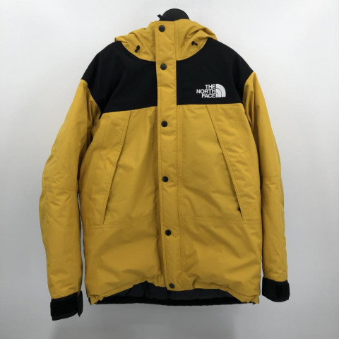 THE NORTH FACE マウンテンダウン メンズ イエロー ダウンジャケット サイズL 　買取しました！