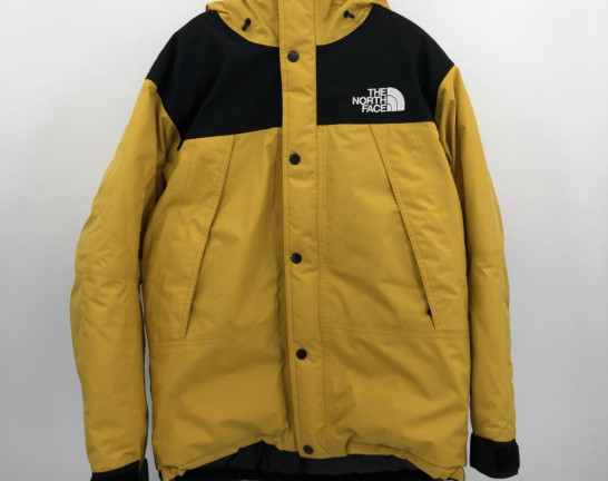 THE NORTH FACE マウンテンダウン メンズ イエロー ダウンジャケット サイズL 　買取しました！